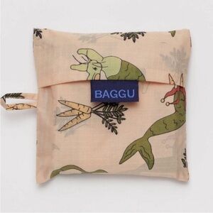 NWT BAGGU Standard Reusable Bag Merbunny